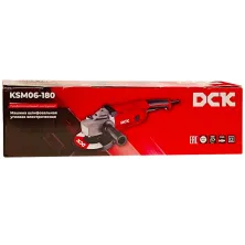 Углошлифмашина 180мм DCK KSM06-180 (carton)