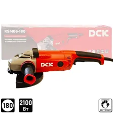 Углошлифмашина 180мм DCK KSM06-180 (carton)