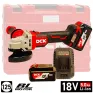 Углошлифмашина 125мм DCK KDSM03-125 (2*5.0 Ah, case)