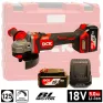 Углошлифмашина 125мм DCK KDSM04-125 (2*5.0 Ah, case)