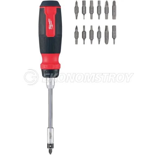 Отвертка Milwaukee Milwaukee 4932480583 27 в 1 (универсальная с трещоткой, съемный держатель бит для доступа в труднодоступных местах