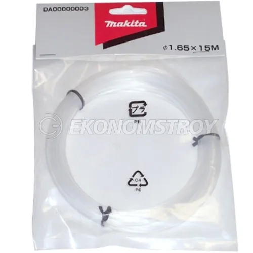 Леска MAKITA 1.65 mm / 15 m -для UR3000