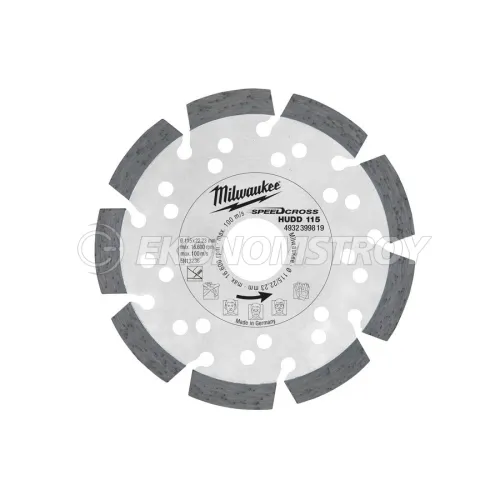 Milwaukee Алмазный диск HUDD 115
