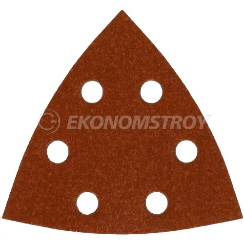 Шлифлист Milwaukee Шлифовальный лист Milwaukee 93x93/6 H&L зерно 240 10шт (4932492274) (прочный и устойчивый к разрывам, из оксида алюминия, для обработки древесины и ме