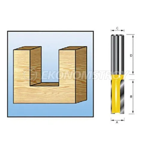 Фреза MAKITA пазовая 8x20x8x32x2T