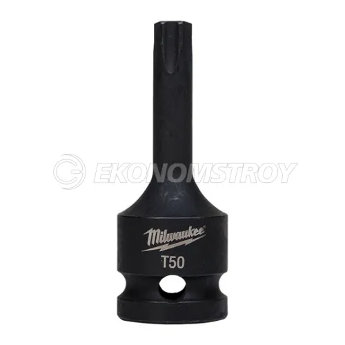 Головка торцевая Milwaukee SHOCKWAVE™ 1/2" TX50 (1 шт)