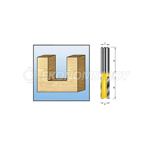 Фреза MAKITA пазовая 6x6mm /RU/Россия