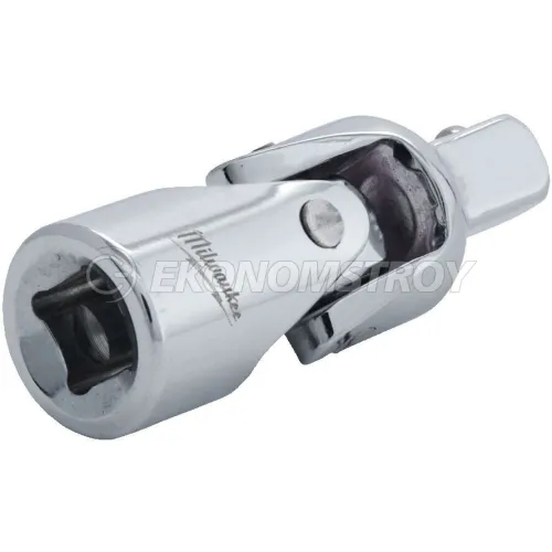 Milwaukee Адаптер карданный Milwaukee 4932493357 1/4" (универсальный, шариковый фиксатор, хромированная отделка)