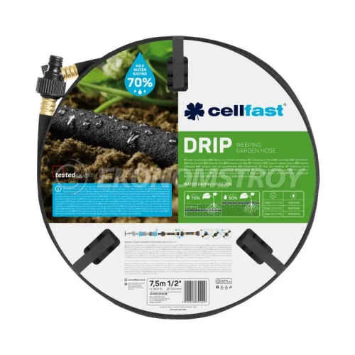 Шланг Cellfast сочащийся DRIP 1/2&quot; 7,5 м