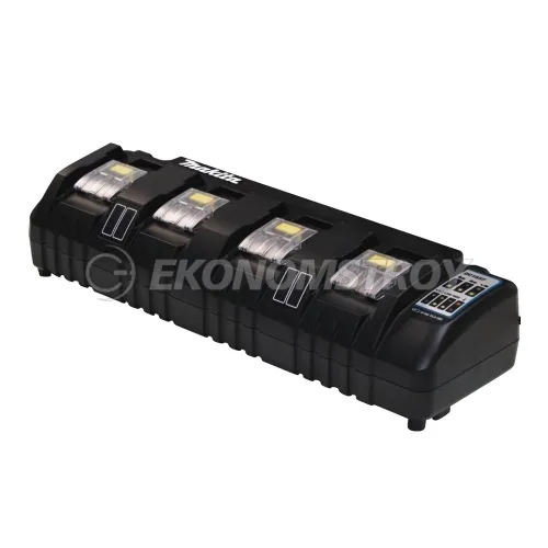 MAKITA Зарядное устройство DC18SF четырехпортовое (Ni-Mh/Li-Ion, 7,2-18В)