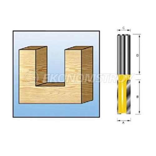 Фреза MAKITA пазовая 20x6mm /RU/Россия