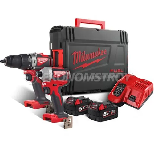 Milwaukee Набор инструментов M18 BLPP2A2-502X