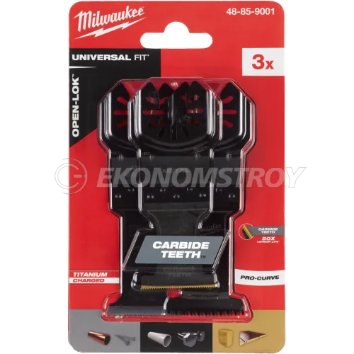 Полотно для реноваторова Milwaukee OMT OL Set WM набор 3 шт / Universal / Open-Kock