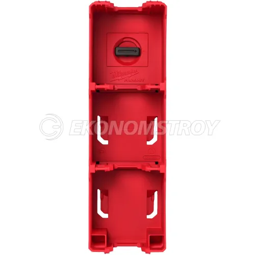 Milwaukee Держатель Milwaukee PackOut M18 (4932480709) (для аккумуляторов, вмещает до 4шт., механизм щелчка и блокировки)
