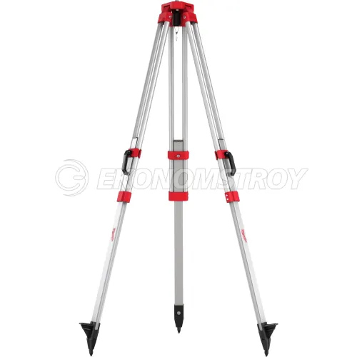 Milwaukee Штатив Milwaukee TRP160 (4932493199) (для лазерного нивелира, резьба 5/8", диапазон выдвижения до 1.6 м, плечевой ремень, алюминиевая рама и стальные