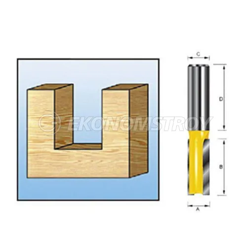 Фреза MAKITA пазовая 5x12x8x32x2T