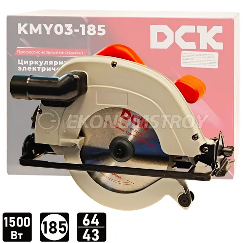 Пила дисковая DCK KMY03-185 (carton)