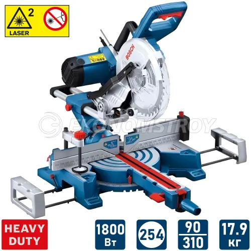 Пила торцовочная BOSCH GCM 254 D (carton)