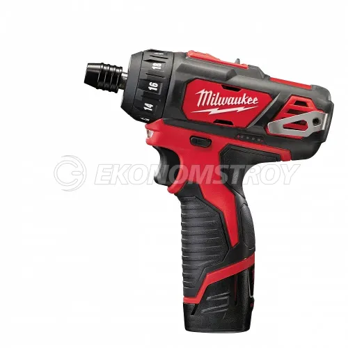 Дрель-шуруповерт аккумуляторный Milwaukee M12 BD-202C (2*2.0 Ah, case)