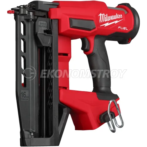 Milwaukee Нейлер Milwaukee M18 FN16GS-0X (4933493353) (аккумуляторный, диметр шляпки: 1.6 мм, емкость магазина для гвоздей: 110, размер гвоздя: 25-64 мм, без АК