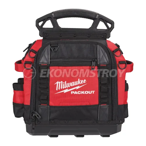 Milwaukee Сумка для инструментов Milwaukee Packout 38см (4932493623) (закрытая, для инструмента PRO, баллистический материал 1680D и 1800D, 65 карманов)