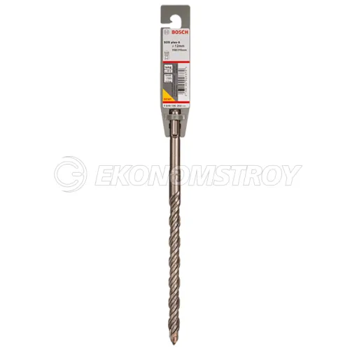 Сверло SDS-Plus BOSCH SDS Plus-5, 12x150x215 -бур по бетону