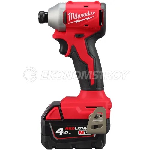 Гайковерт Milwaukee Винтовёрт Milwaukee M18 BLIDRC-402C (4933492840) (питание: аккумулятор, Li-ion, 3600 об/мин, 190 Н·м, напряжение аккумулятора: 18 В, ёмкость аккумулят