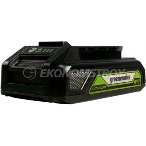 Аккумулятор Greenworks с USB G24USB2 (24V, 2 Ач)