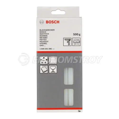 Оснастка для клеевого пистолета BOSCH СТЕРЖЕНЬ КЛЕЕВОЙ БЕСЦВЕТНЫЙ