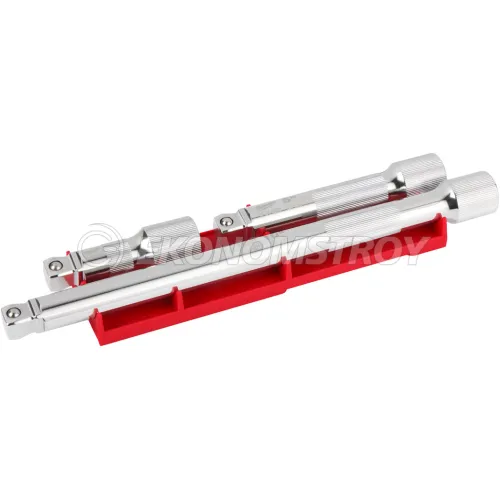 Milwaukee Набор удлинителей для головок Milwaukee 4932480642 1/2" 3 предмета (с шаровым окончанием)