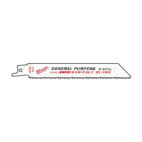 Milwaukee Полотно для саб.пилы GP 150х2,5 (5 шт.)