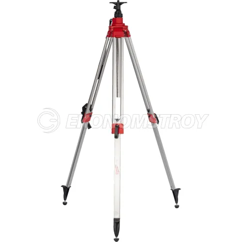 Milwaukee Штатив Milwaukee TRP300 (4932493200) (для лазерного нивелира, резьба 5/8", диапазон выдвижения до 2.95 м, диапазон возвышений 1.10 м, плечевой ре