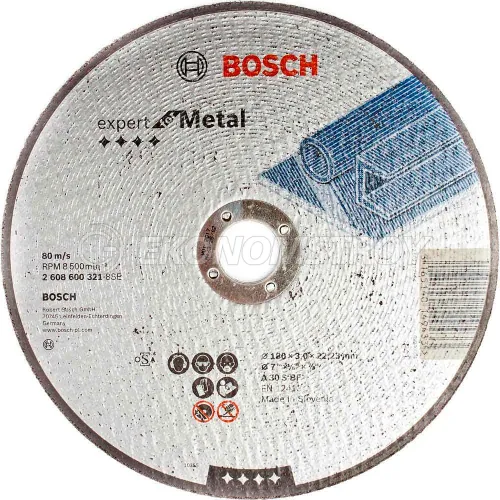 Отрезной круг BOSCH 180Х3 ММ