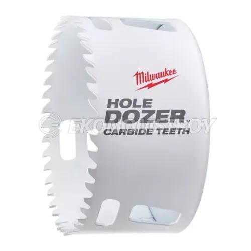 Milwaukee Биметаллическая коронка HOLEDOZER CARBIDE 89 мм
