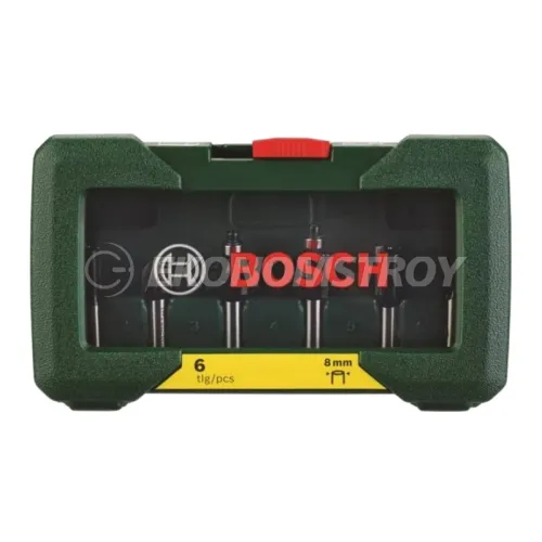 Фреза BOSCH НМ-ФРЕЗ SET 8MM-ХВ. АКЦ 6 шт.