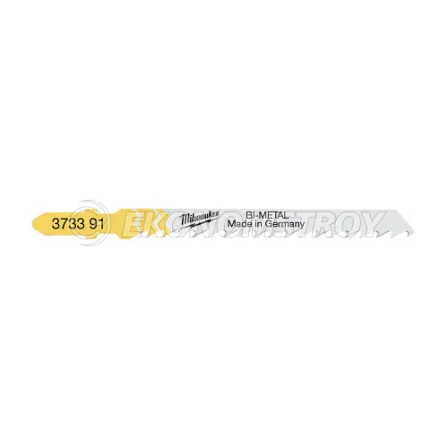 Milwaukee Полотна для лобзика T144DF Bi-Metal 75 мм (5 шт.)