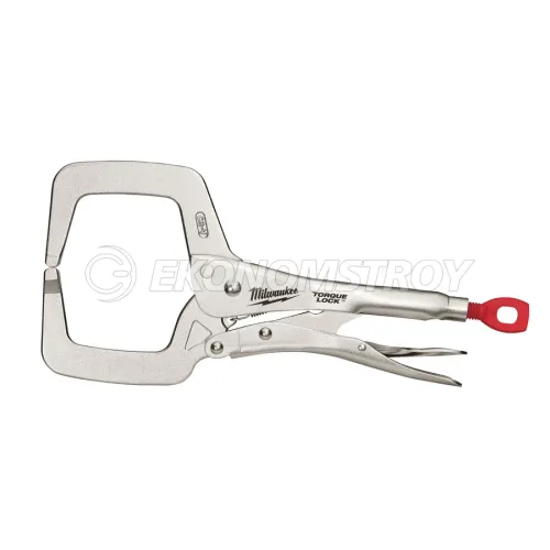 Milwaukee Ручной инструмент TORQUE LOCK струбцина тип С с неподвижными губками 11", (280 мм) NEW (замена для 48223531)