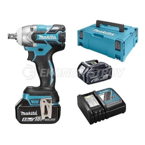 Гайковерт MAKITA DTW 285 RTJ (2*5,0 Ah, case)