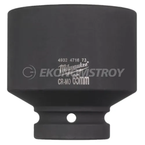 Головка торцевая Milwaukee SHOCKWAVE™ 1", 65 мм