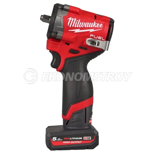 Гайковерт Milwaukee M12 FCIWF38G3-502X FUEL (2 АКБ * 5Ач, case)