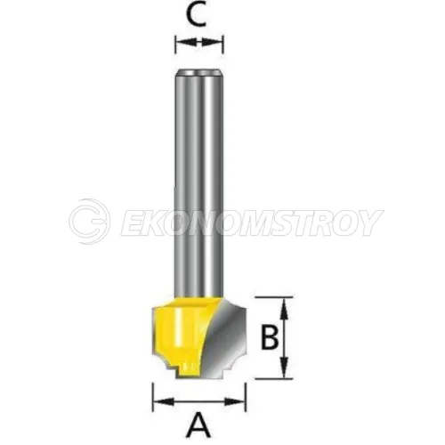 Фреза MAKITA пазовая. 19,05х11,11х8х32х2Т