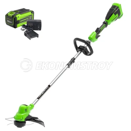 Триммер Greenworks GD40LT (40V, 1*8.0 Ah, carton)