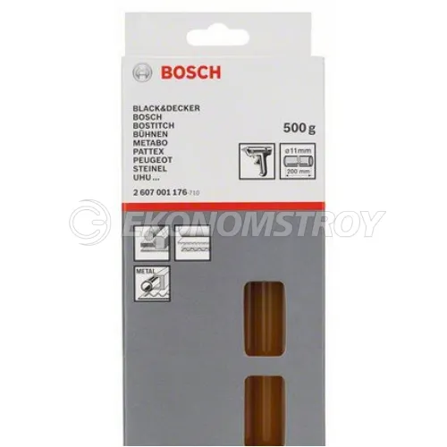 Оснастка для клеевого пистолета BOSCH СТЕРЖЕНЬ КЛЕЕВОЙ ЖЕЛТЫЙ