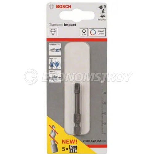Бита BOSCH Ударная , T30, 50mm (x1)