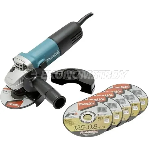 Углошлифмашина 125мм MAKITA 9558 HNRX1 (carton)