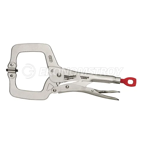 Milwaukee Ручной инструмент TORQUE LOCK струбцина тип С с шарнирными губками 11", (280 мм) NEW (замена для 48223521)
