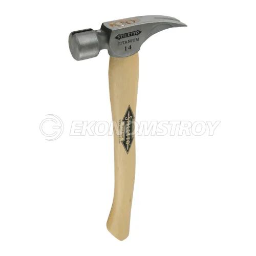 Milwaukee Титановый молоток с деревянной рукояткой Ti14SC-H16