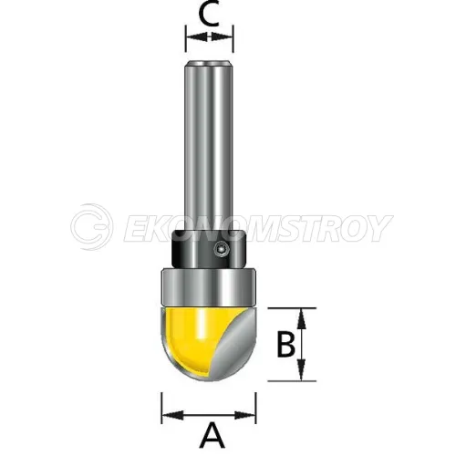 Фреза MAKITA пазовая 12х16х8х38х2Т