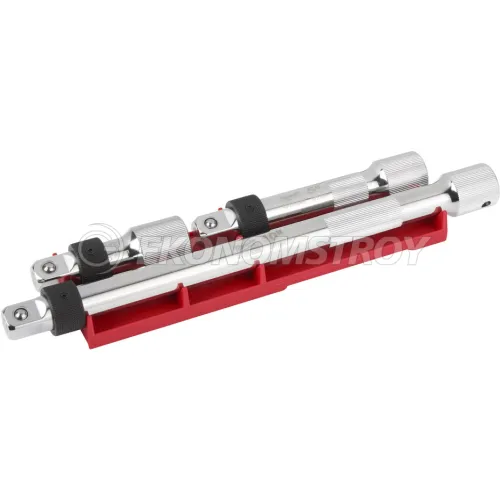 Milwaukee Набор удлинителей для головок Milwaukee 4932480645 1/2" 3 предмета (с фиксатором головки)