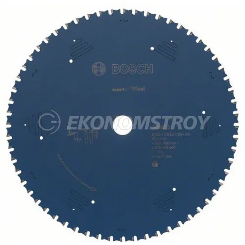 Пильный диск BOSCH 305x25,4 60 Expert for Steel